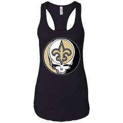 New Orleans Saints Grateful Dead Steal Your Face Football Nfl Shirts Women Tank Top Women Tank Top - parenttees