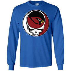 Arizona Cardinals Grateful Dead Steal Your Face Football Nfl Shirts Men Long Sleeve Shirt Men Long Sleeve Shirt - parenttees