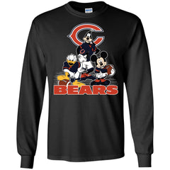 Mickey Mouse Chicago Bears American Football Nfl Sports Shirt Men Long Sleeve Shirt Men Long Sleeve Shirt - parenttees