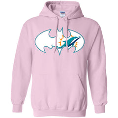 We Are The Miami Dolphins Batman Nfl Mashup Pullover Hoodie Sweatshirt Pullover Hoodie Sweatshirt - parenttees