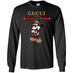 Gucci Mickey New Style T-shirt Men Long Sleeve Shirt