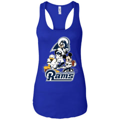 Mickey Mouse Los Angeles Rams American Football Nfl Sports Shirt Women Tank Top Women Tank Top - parenttees