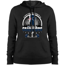 Nfl – New England Patriots 2019 Super Bowl Champions Football Women Hooded Sweatshirt