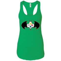 We Are The Pittsburgh Steelers Batman Nfl Mashup Women Tank Top