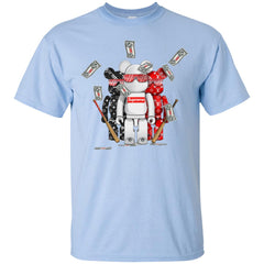 Supreme Lego Robot T-shirt Men Cotton T-Shirt Men Cotton T-Shirt - parenttees