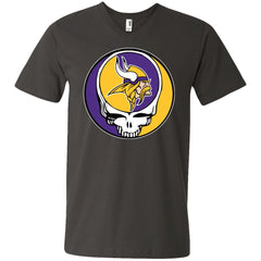 Minnesota Vikings Grateful Dead Steal Your Face Football Nfl Shirts Men V-Neck T-Shirt Men V-Neck T-Shirt - parenttees