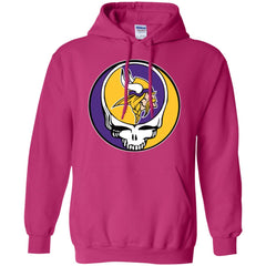 Minnesota Vikings Grateful Dead Steal Your Face Football Nfl Shirts Pullover Hoodie Sweatshirt Pullover Hoodie Sweatshirt - parenttees