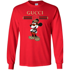 Gucci Mickey New Trending T-shirt Men Long Sleeve Shirt Men Long Sleeve Shirt - parenttees