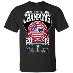 Nfl – Football Champions New England Patriots Super Bowl 2019 Men Cotton T-Shirt