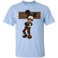 Best Louis Vuitton Mickey Fashion T-shirt Men Cotton T-Shirt Men Cotton T-Shirt - parenttees