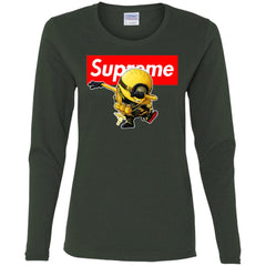 Supreme Minion T-shirt Trending Women Long Sleeve Shirt Women Long Sleeve Shirt - parenttees