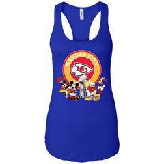 Nfl – Kansas City Chiefs Super Bowl 2019 Mickey Mouse Minnie Mouse Donald Duck Daisy Duck Football Women Tank Top Women Tank Top - parenttees