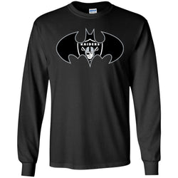 We Are The Oakland Raiders Batman Nfl Mashup Men Long Sleeve Shirt