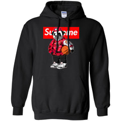 Supreme Bear Basketball T-shirt Pullover Hoodie Sweatshirt Pullover Hoodie Sweatshirt - parenttees