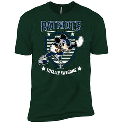 Nfl – New England Patriots Totally Awesome Mickey Mouse Super Bowl 2019 Football Men Short Sleeve T-Shirt