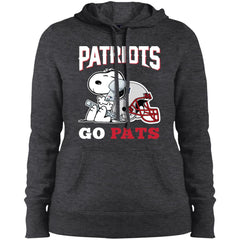 Go Pats - New England Patriots Super Bowl 2019 Snoopy Football Nfl Women Hooded Sweatshirt Women Hooded Sweatshirt - parenttees