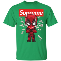 Supreme Deadpool Funny T-shirt Men Cotton T-Shirt Men Cotton T-Shirt - parenttees