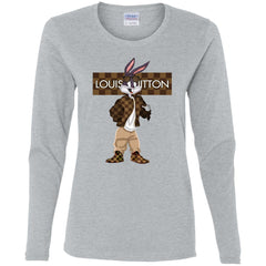 Louis Vuitton Rabbit Beauty T-shirt Women Long Sleeve Shirt Women Long Sleeve Shirt - parenttees