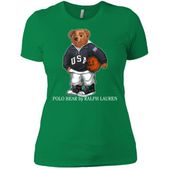 Polo Bear Ralph Lauren Shirt Women Cotton T-Shirt Women Cotton T-Shirt - parenttees