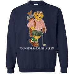 Polo Bear Ralph Lauren T-shirt Crewneck Pullover Sweatshirt Crewneck Pullover Sweatshirt - parenttees