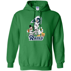 Nfl – Los Angeles Rams Donald Duck Goofy Mickey Mouse Super Bowl 2019 Football Pullover Hoodie Sweatshirt Pullover Hoodie Sweatshirt - parenttees