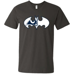 We Are The Los Angeles Rams Batman Nfl Mashup Men V-Neck T-Shirt Men V-Neck T-Shirt - parenttees