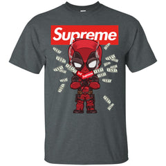 Supreme Deadpool Funny T-shirt Men Cotton T-Shirt Men Cotton T-Shirt - parenttees