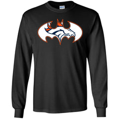 We Are The Denver Broncos Batman Nfl Mashup Men Long Sleeve Shirt Men Long Sleeve Shirt - parenttees