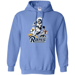 Mickey Mouse Los Angeles Rams American Football Nfl Sports Shirt Pullover Hoodie Sweatshirt Pullover Hoodie Sweatshirt - parenttees