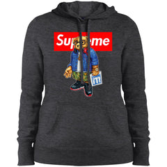 Supreme Bear Style Music T-shirt Women Hooded Sweatshirt Women Hooded Sweatshirt - parenttees