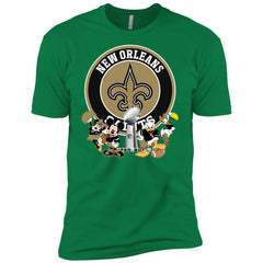 Nfl – New Orleans Saints Super Bowl 2019 Mickey Mouse Minnie Mouse Donald Duck Daisy Duck Football Men Short Sleeve T-Shirt Men Short Sleeve T-Shirt - parenttees