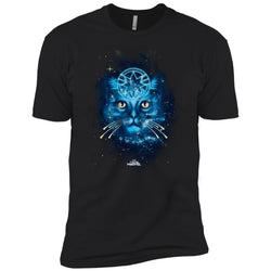 Captain Marvel Goose Blue Galaxy Portrait Men Short Sleeve T-Shirt