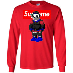 Supreme Bear Trending T-shirt Men Long Sleeve Shirt Men Long Sleeve Shirt - parenttees