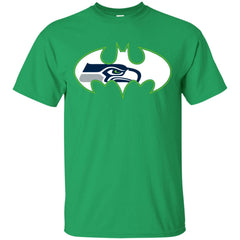 We Are The Seattle Seahawks Batman Nfl Mashup Men Cotton T-Shirt Men Cotton T-Shirt - parenttees