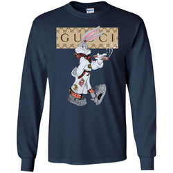 Gucci Rabbit Smoking Tshirt Men Long Sleeve Shirt