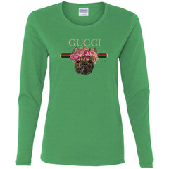 Gucci New Style Bull Dogs T-shirt Women Long Sleeve Shirt Women Long Sleeve Shirt - parenttees