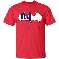 We Are The New York Giants Batman Nfl Mashup Men Cotton T-Shirt