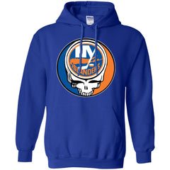 New York Islanders Grateful Dead Steal Your Face Hockey Nhl Shirts Pullover Hoodie Sweatshirt Pullover Hoodie Sweatshirt - parenttees