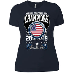 Nfl – Football Champions Los Angeles Rams Super Bowl 2019 Women Cotton T-Shirt Women Cotton T-Shirt - parenttees