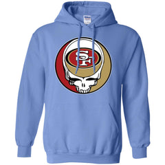 San Francisco 49ers Grateful Dead Steal Your Face Football Nfl Shirts Pullover Hoodie Sweatshirt Pullover Hoodie Sweatshirt - parenttees