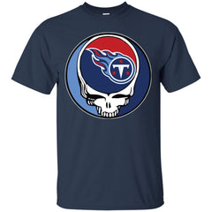 Tennessee Titans Grateful Dead Steal Your Face Football Nfl Shirts Men Cotton T-Shirt Men Cotton T-Shirt - parenttees