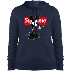 Supreme Mickey Babe Cute Love T-shirt Women Hooded Sweatshirt Women Hooded Sweatshirt - parenttees