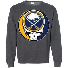 Buffalo Sabres Grateful Dead Steal Your Face Hockey Nhl Shirts Crewneck Pullover Sweatshirt Crewneck Pullover Sweatshirt - parenttees