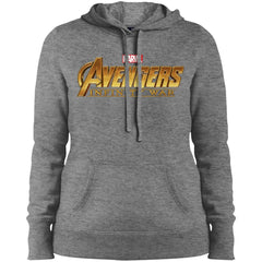 Marvel Avengers Infinity War Golden Logo Women Hooded Sweatshirt Women Hooded Sweatshirt - parenttees