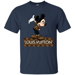 Louis Vuitton Mickey T-shirt Men Cotton T-Shirt Men Cotton T-Shirt - parenttees