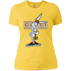 Best Gucci Rabbit T-shirt Women Cotton T-Shirt Women Cotton T-Shirt - parenttees