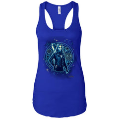 Captain Marvel Goose Geometric Circle Space Women Tank Top Women Tank Top - parenttees