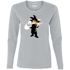 Best Goku Nike Gift Friends T-shirt Women Long Sleeve Shirt T-Shirts - parenttees