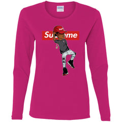 Supreme Marquese Scott T-shirt Women Long Sleeve Shirt Women Long Sleeve Shirt - parenttees