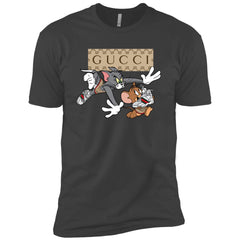 Gucci Tom And Jerry Cartoon T-shirt Men Short Sleeve T-Shirt Men Short Sleeve T-Shirt - parenttees